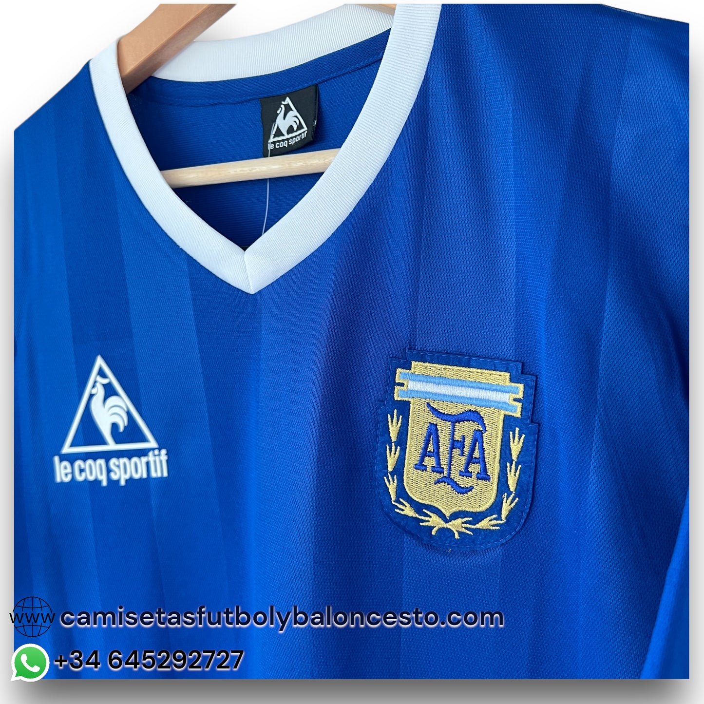 Camiseta Argentina 1986 Visitante