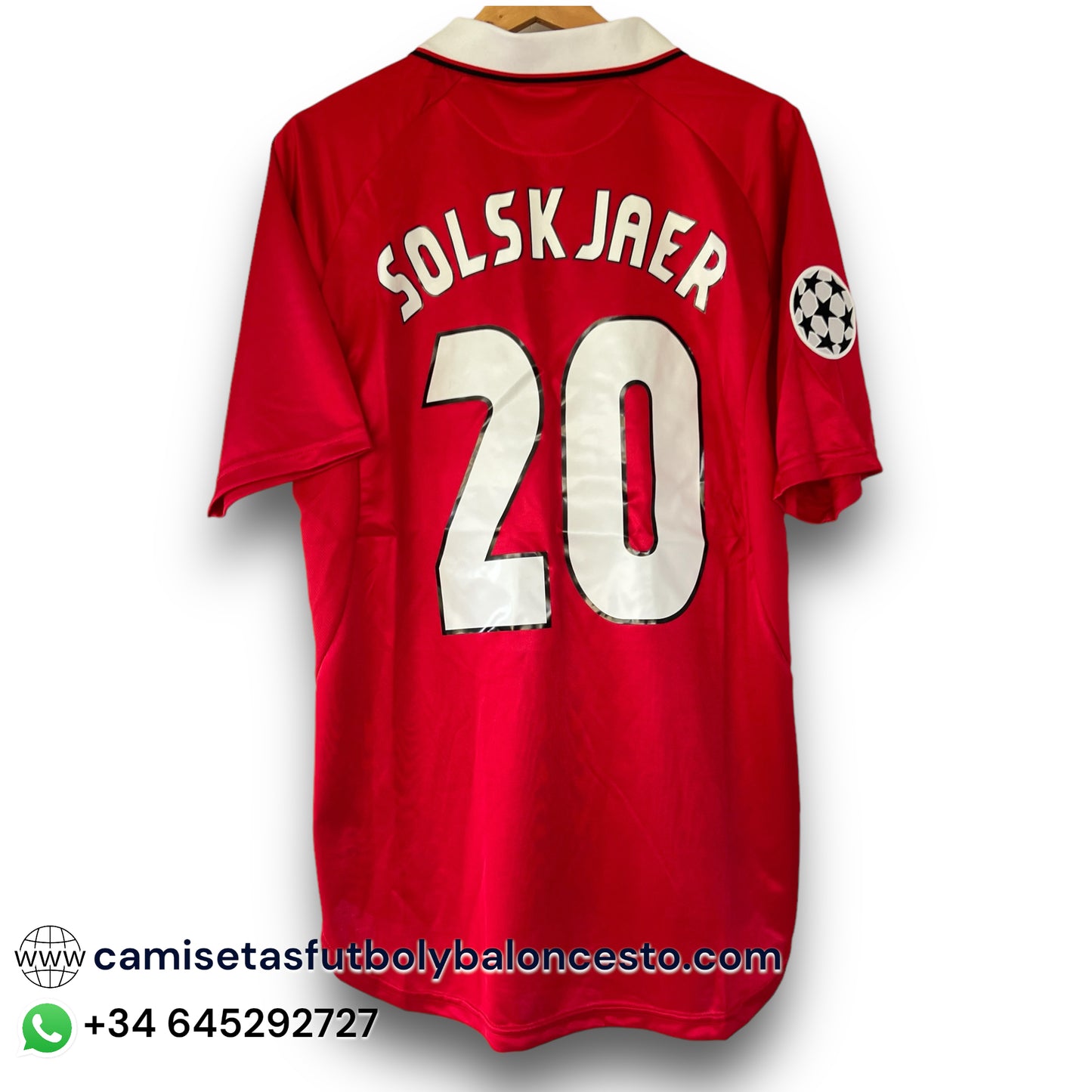 Camiseta Manchester United 1999-2000 Local Final UCL