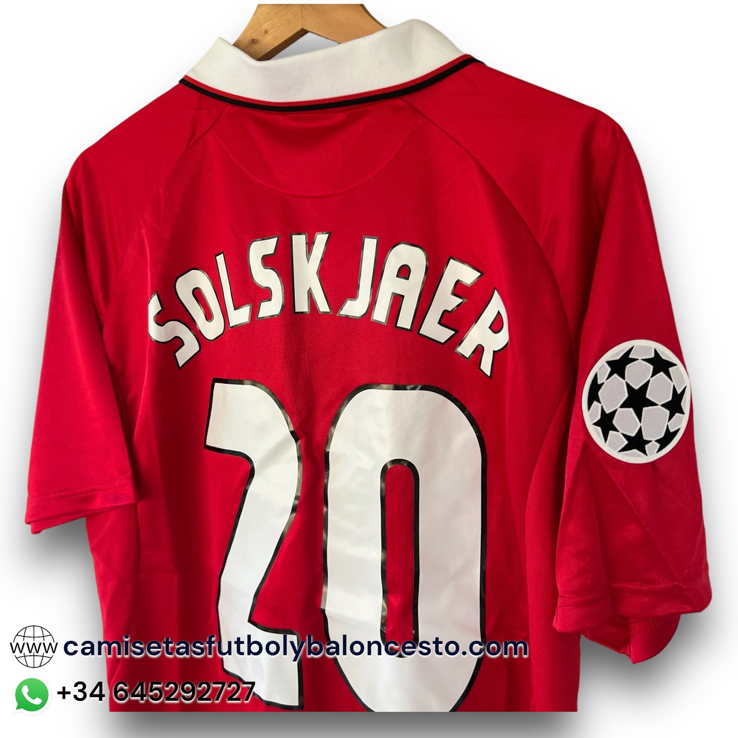 Camiseta Manchester United 1999-2000 Local Final UCL