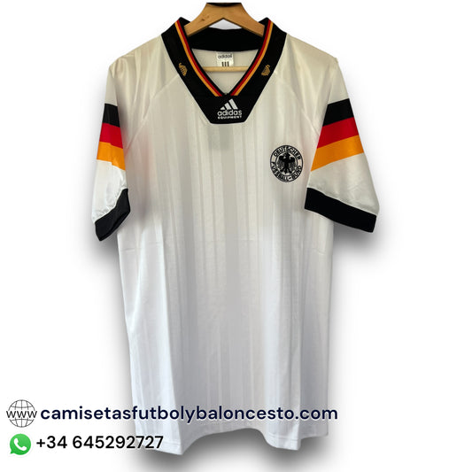 Camiseta Alemania 1992 Local
