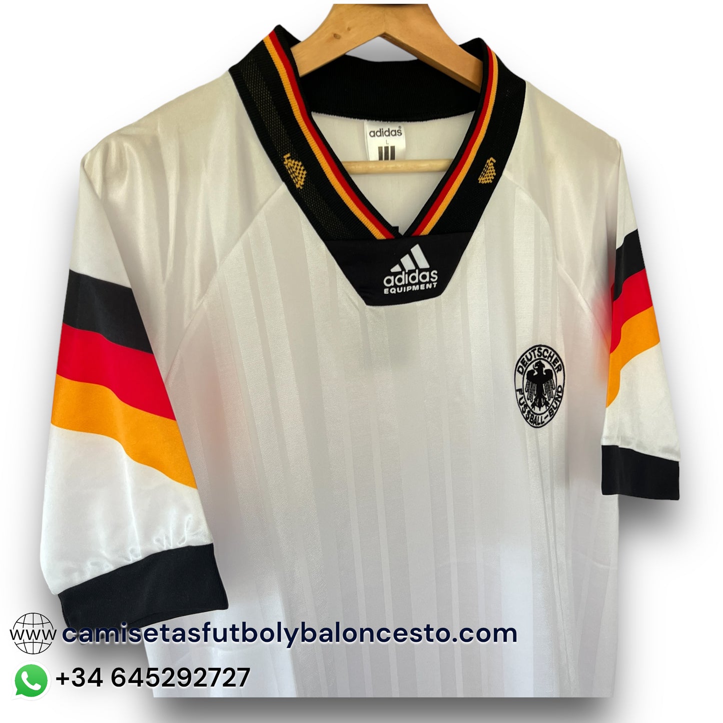 Camiseta Alemania 1992 Local