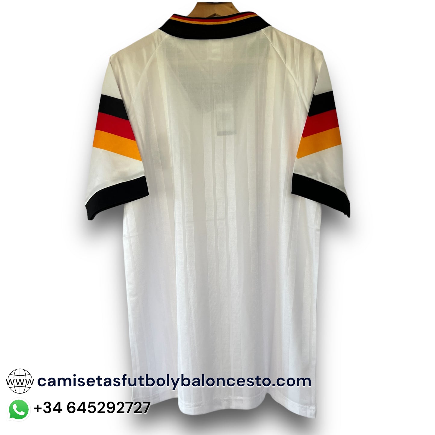 Camiseta Alemania 1992 Local