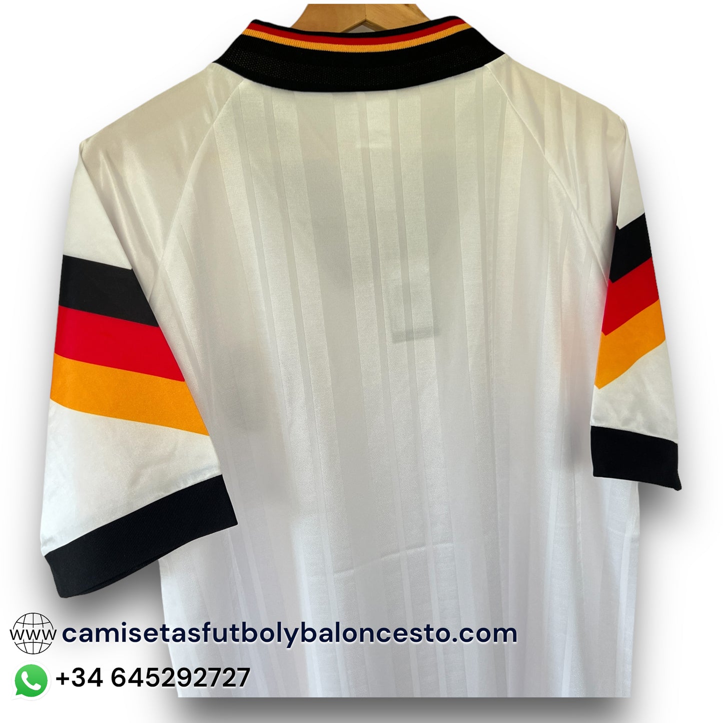 Camiseta Alemania 1992 Local