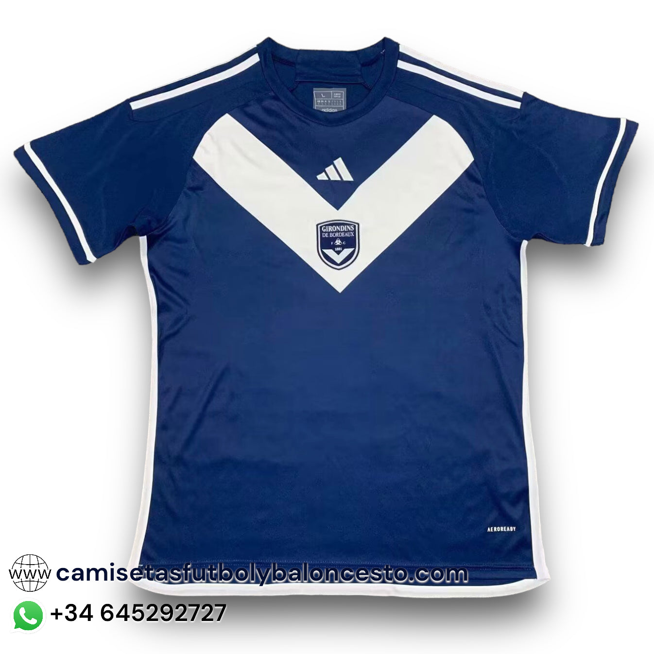 Camiseta Girondins Bordeaux 2023-2024 Local