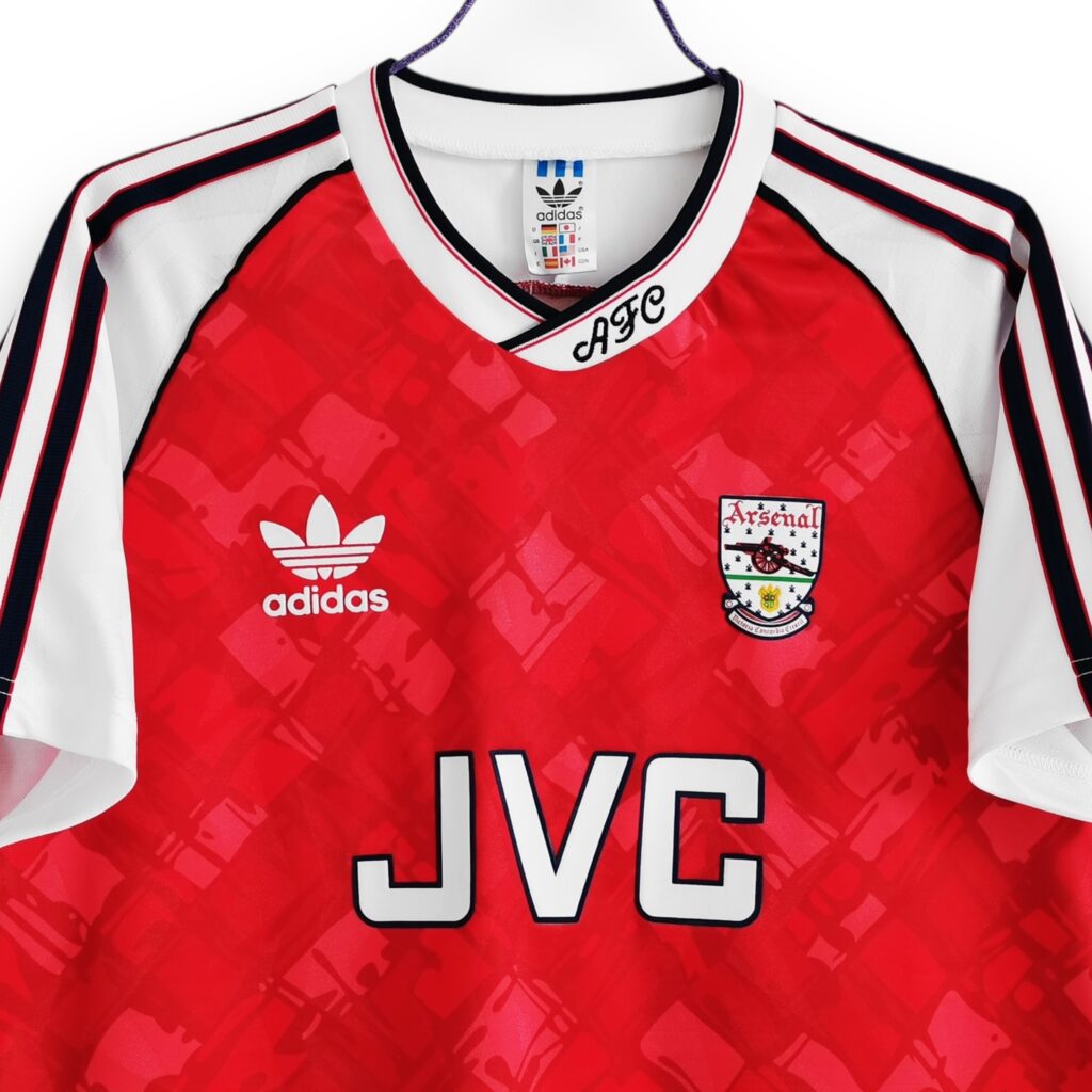 Camiseta Arsenal 1990-92 Local