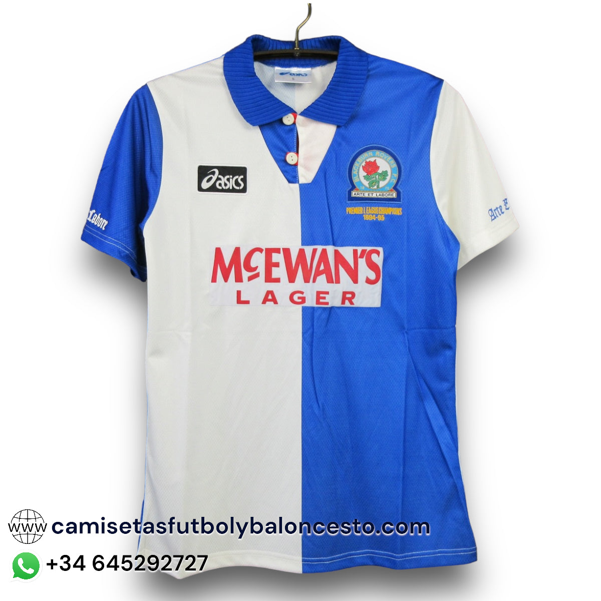 Camiseta Blackburn Rovers 1994-1995 Local