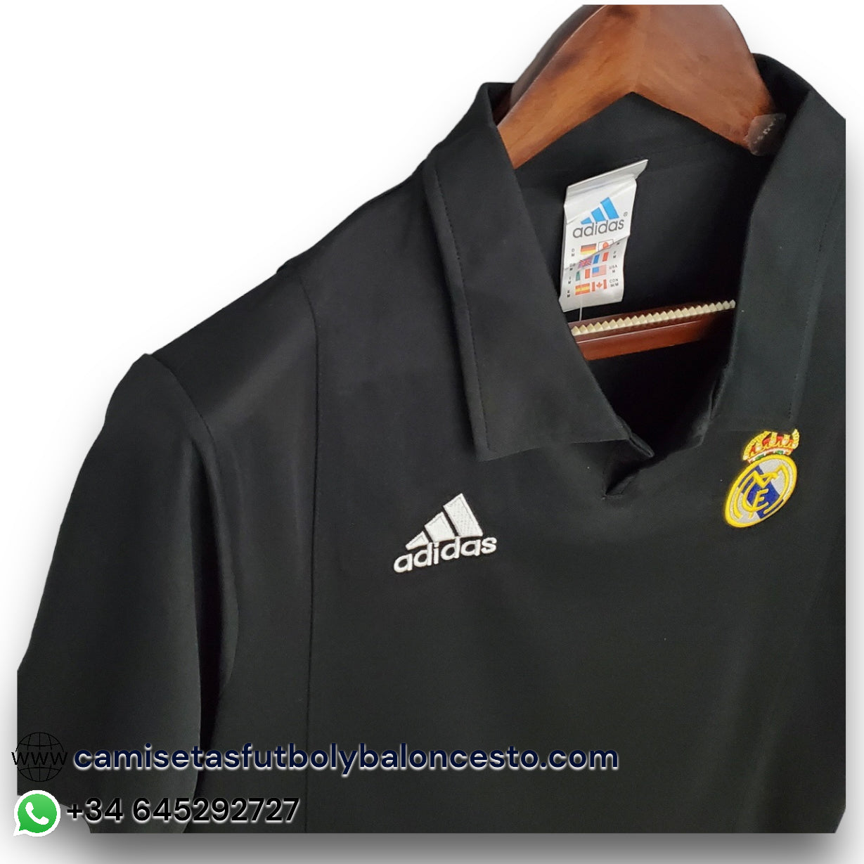 Camiseta Real Madrid 2001-2002 Visitante -UCL