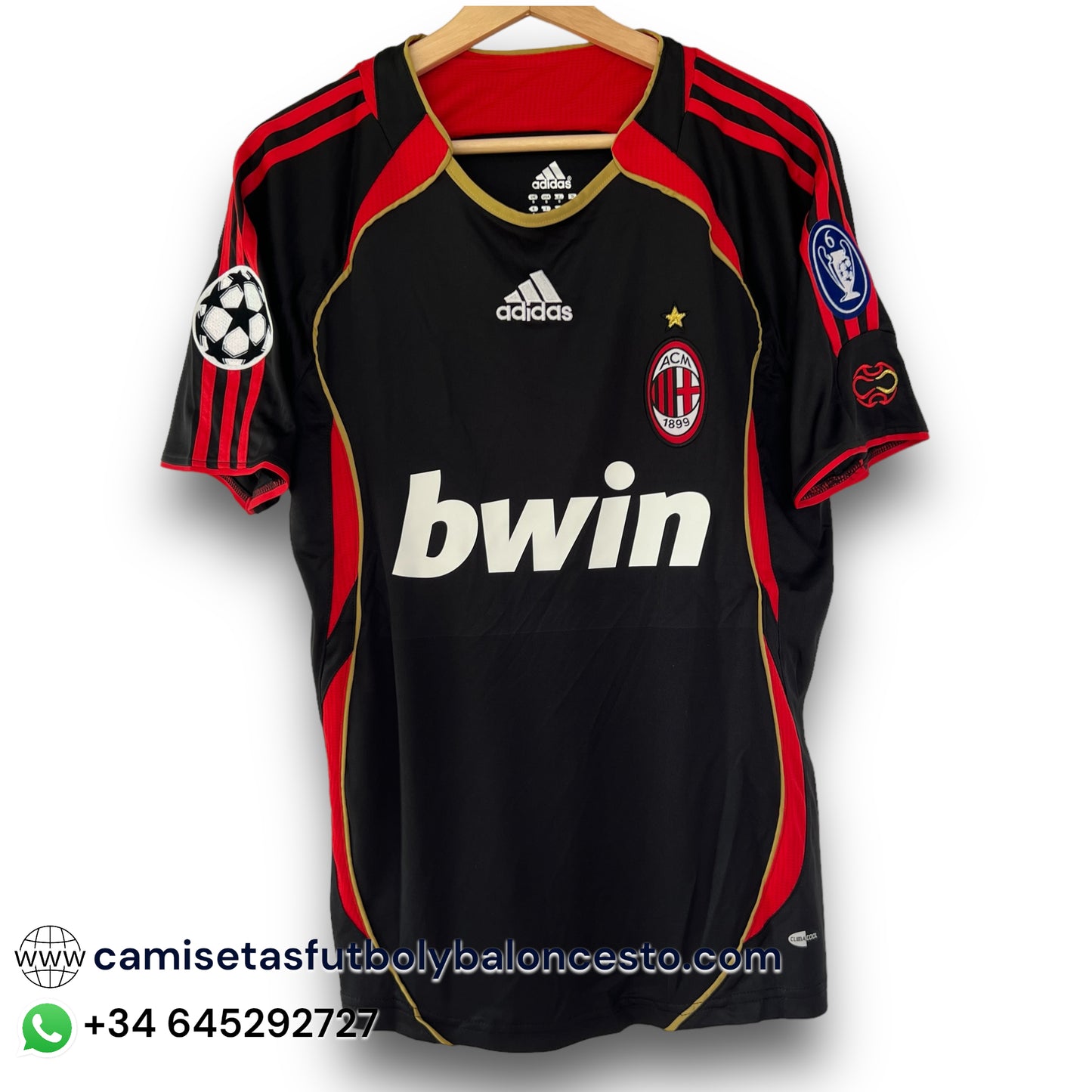 Camiseta AC Milan 2006-2007 Alternativa