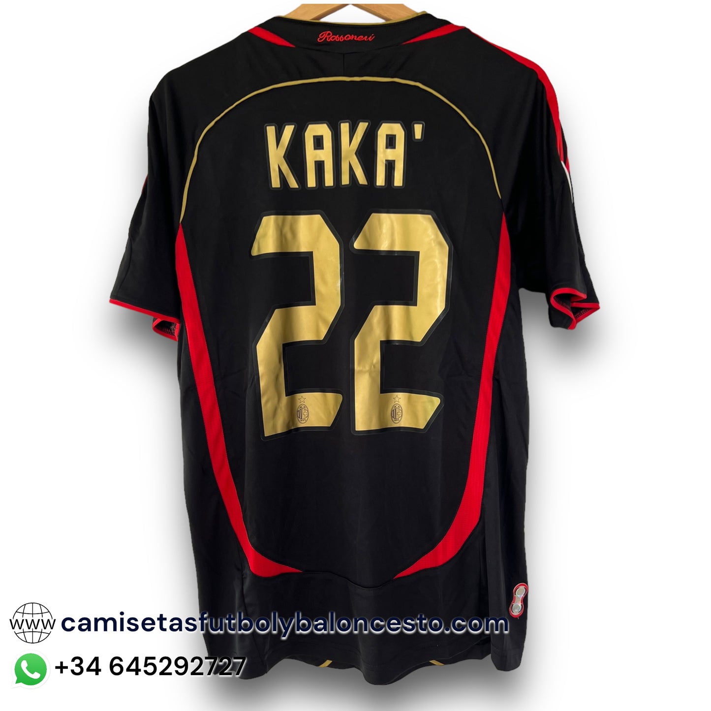 Camiseta AC Milan 2006-2007 Alternativa