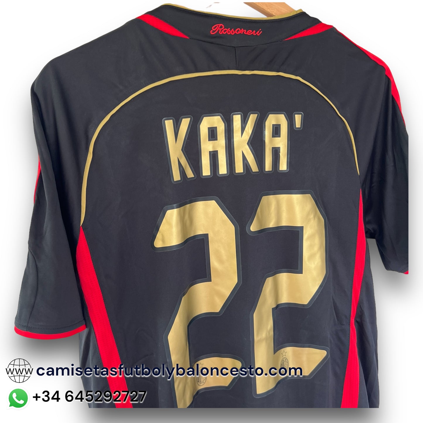 Camiseta AC Milan 2006-2007 Alternativa