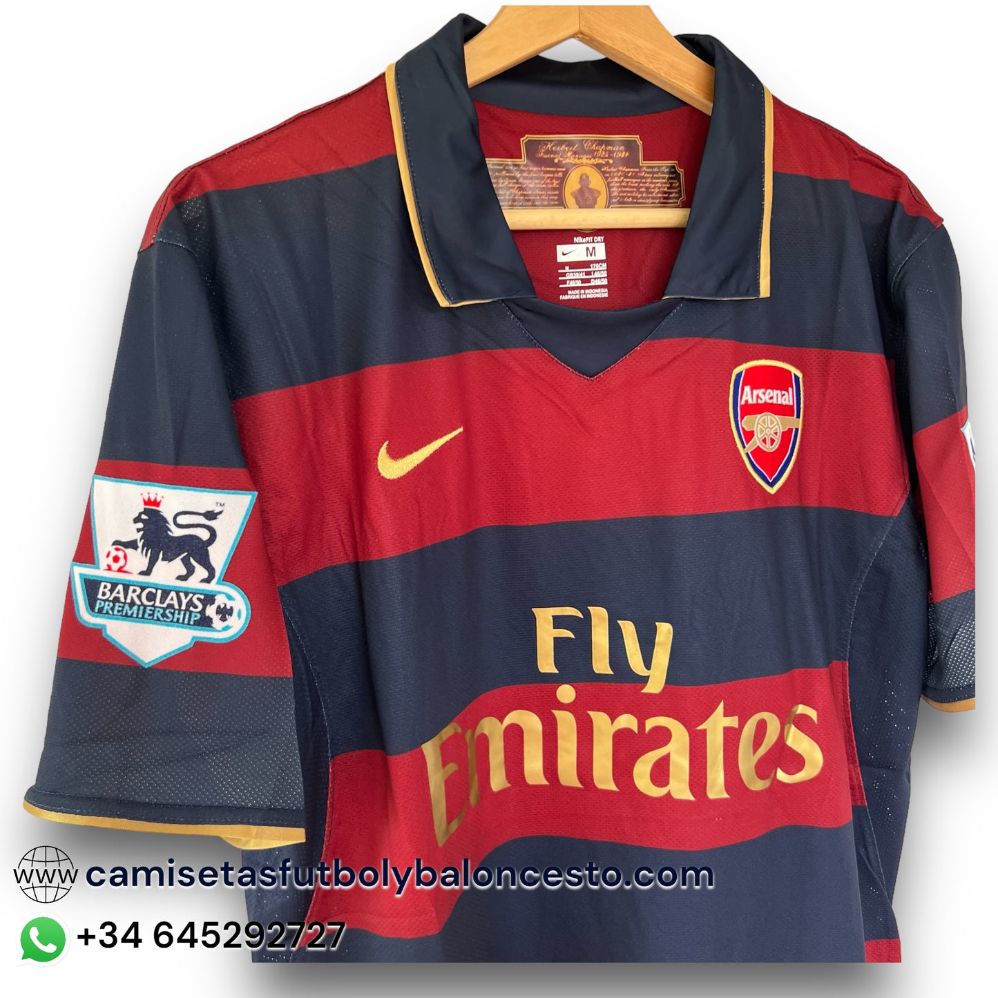 Camiseta Arsenal 2006-2007 Alternativa