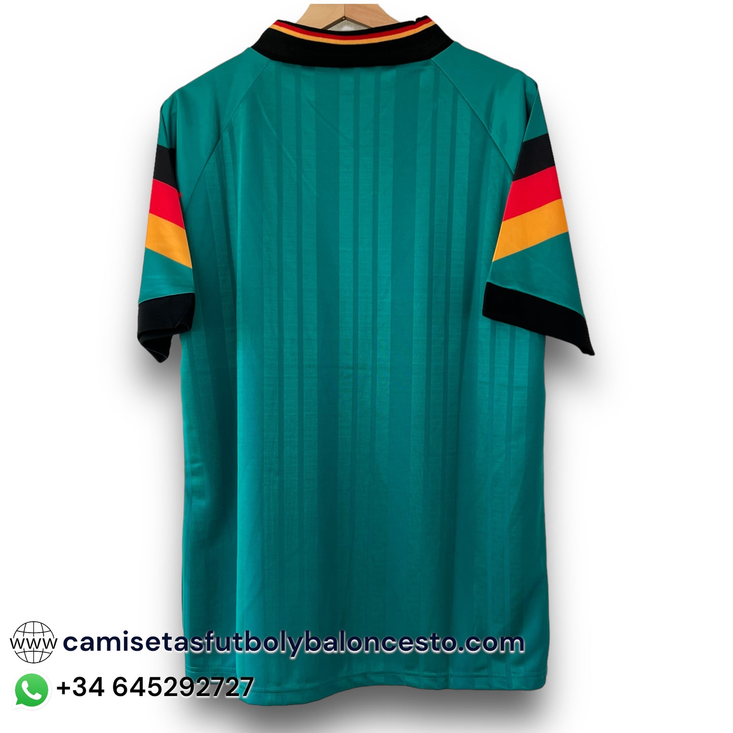 Camiseta Alemania 1992 Visitante