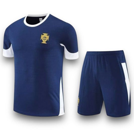 Conjunto Portugal 2025-2026 Azul - Entrenamiento