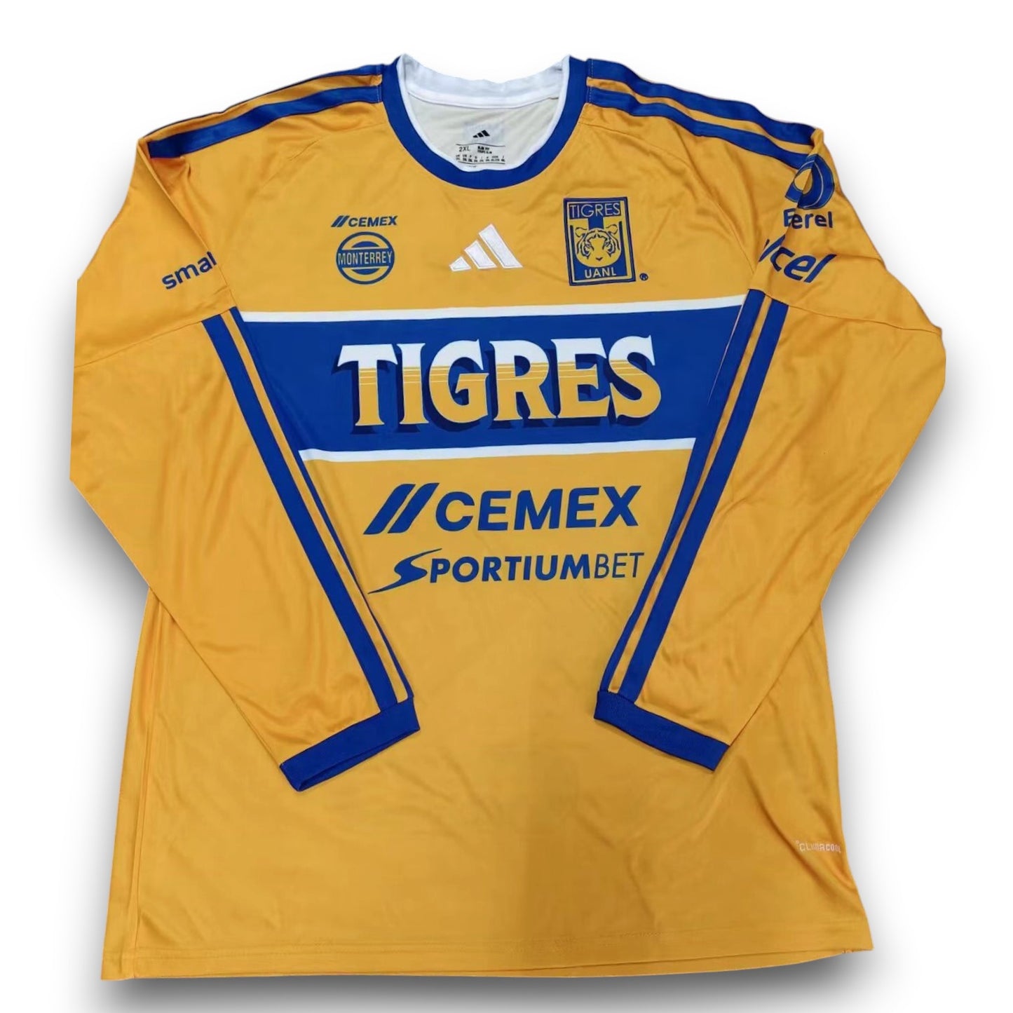 Camiseta Tigres UANL 2026-2027 Local Manga Larga
