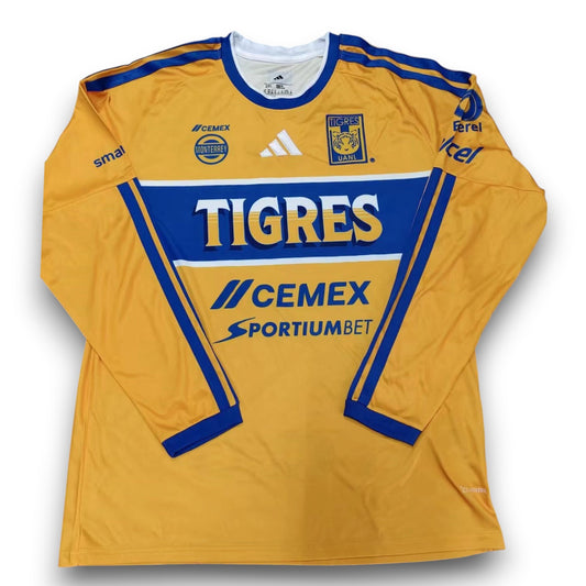 Camiseta Tigres UANL 2026-2027 Local Manga Larga