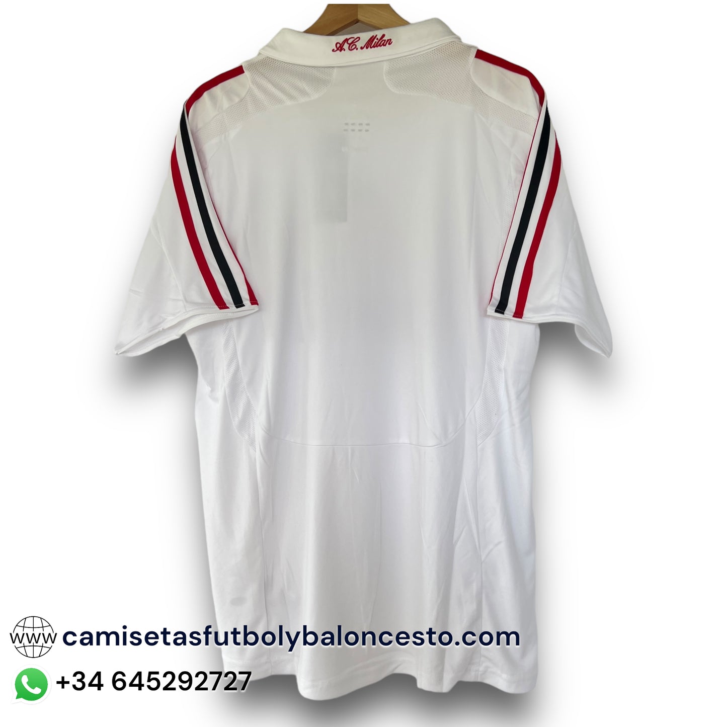 Camiseta AC Milan 2007-2008 Visitante