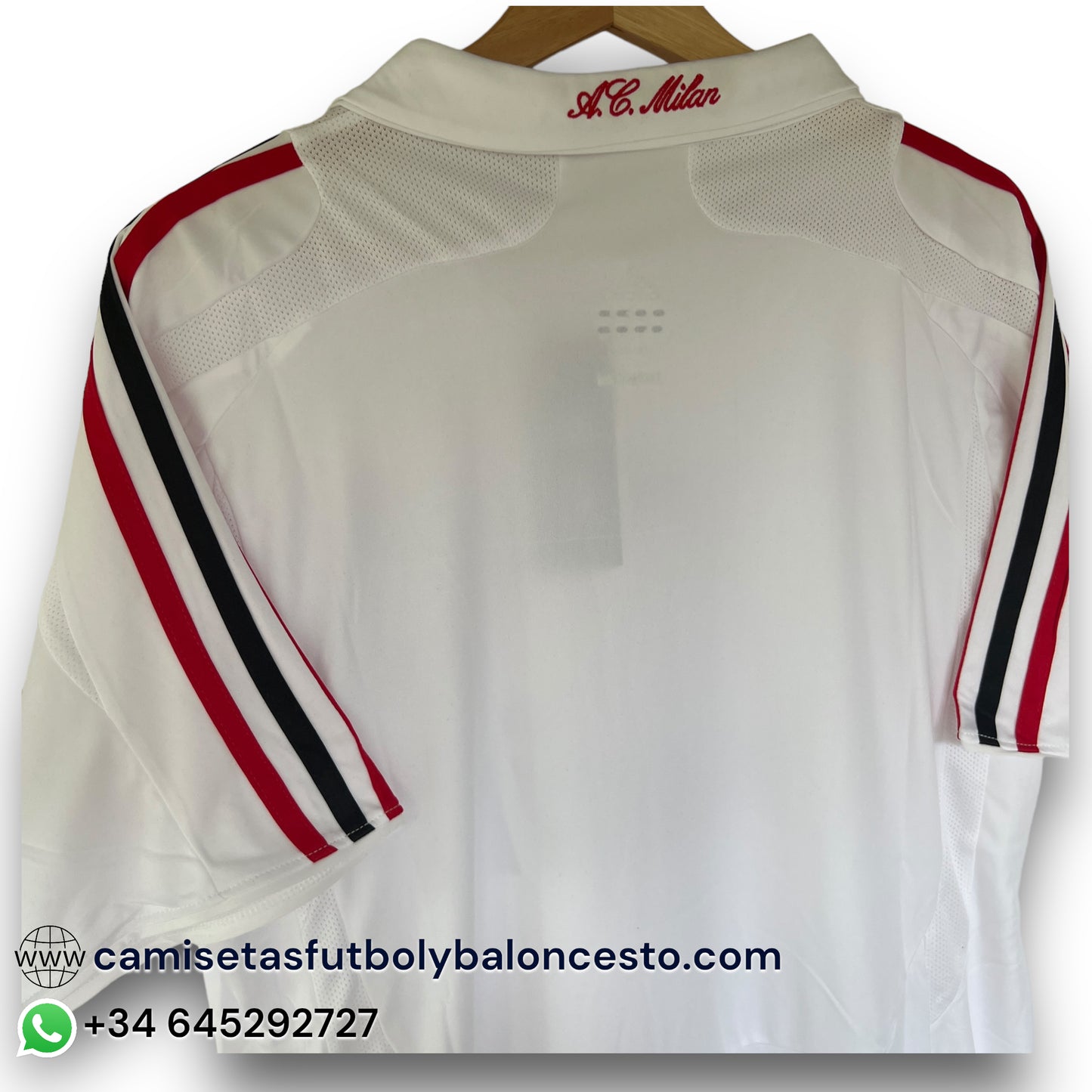 Camiseta AC Milan 2007-2008 Visitante