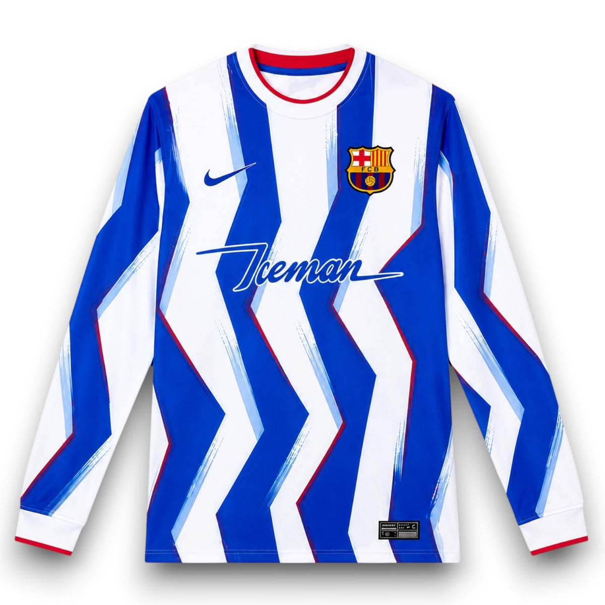 Camiseta Barcelona x Iceman 2026-2027 Especial Manga Larga