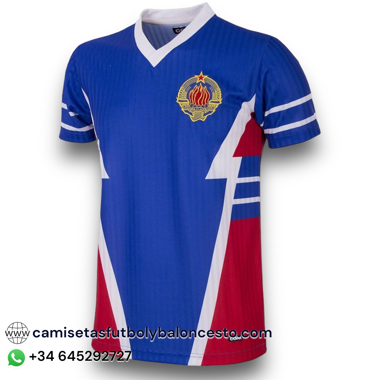 camiseta seleccion yugoslavia