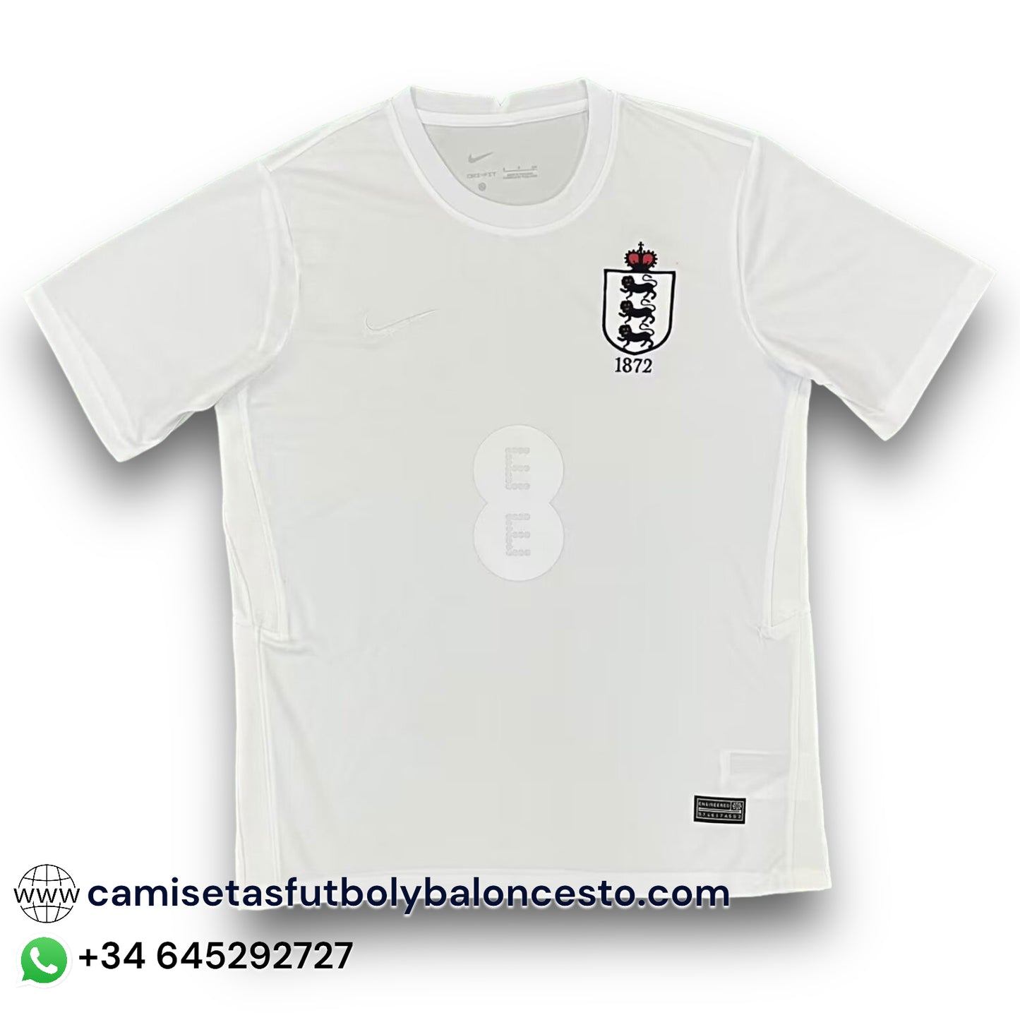 Camiseta Inglaterra 2023-2024 Edición 125 Aniversario