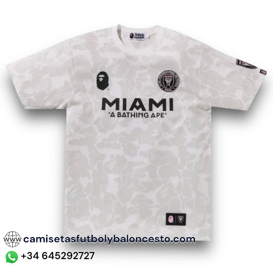 Camiseta Inter de Miami x BAPE 2023-2024 - White