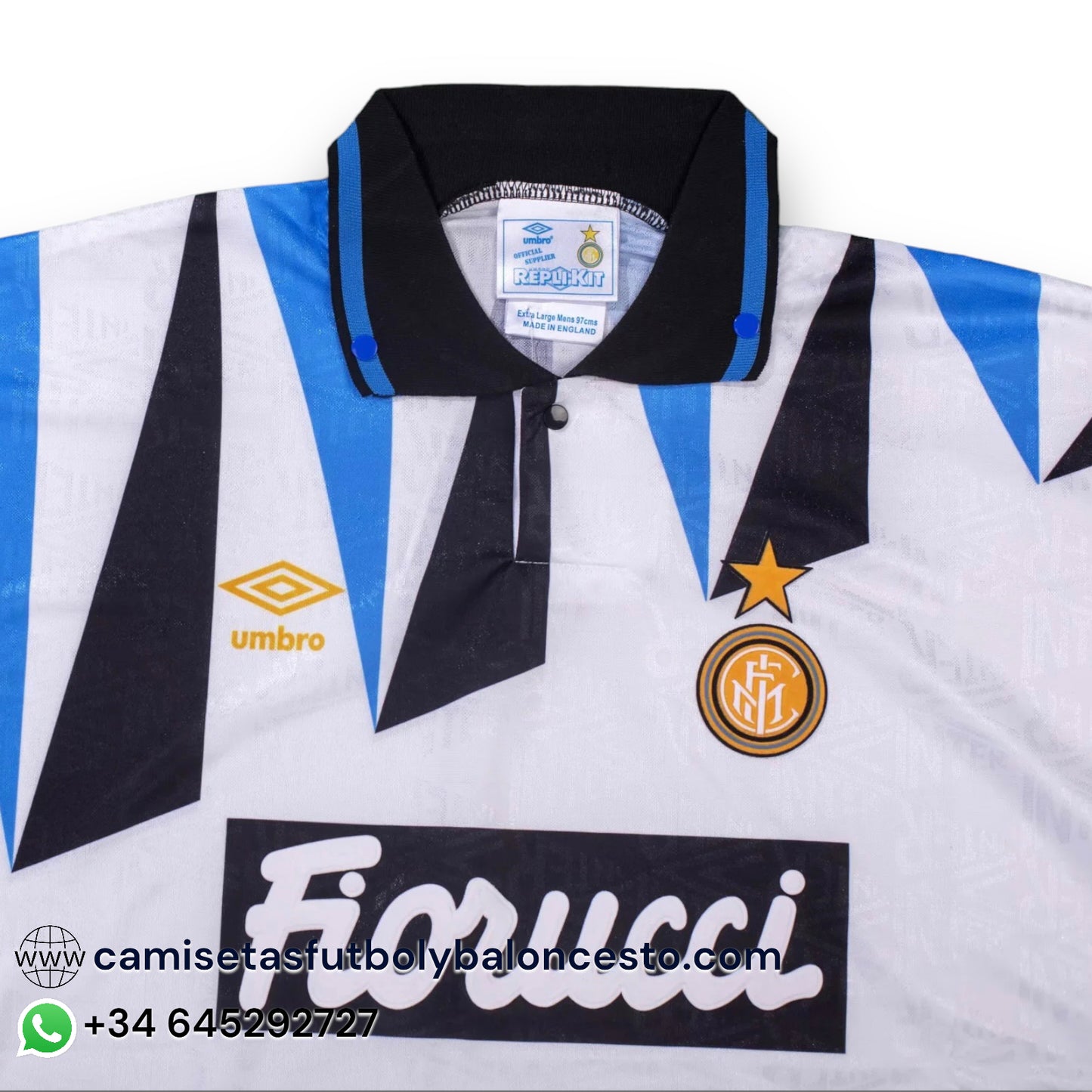 Camiseta Inter de Milán 1992-1993 Visitante