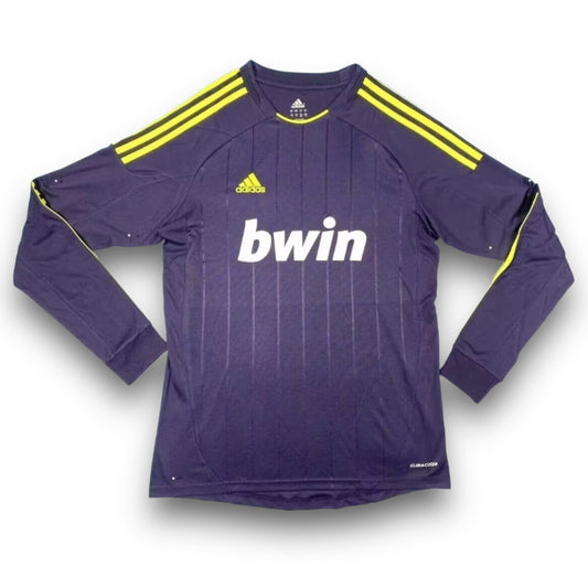 Camiseta Real Madrid 2012-2013 Visitante Manga Larga