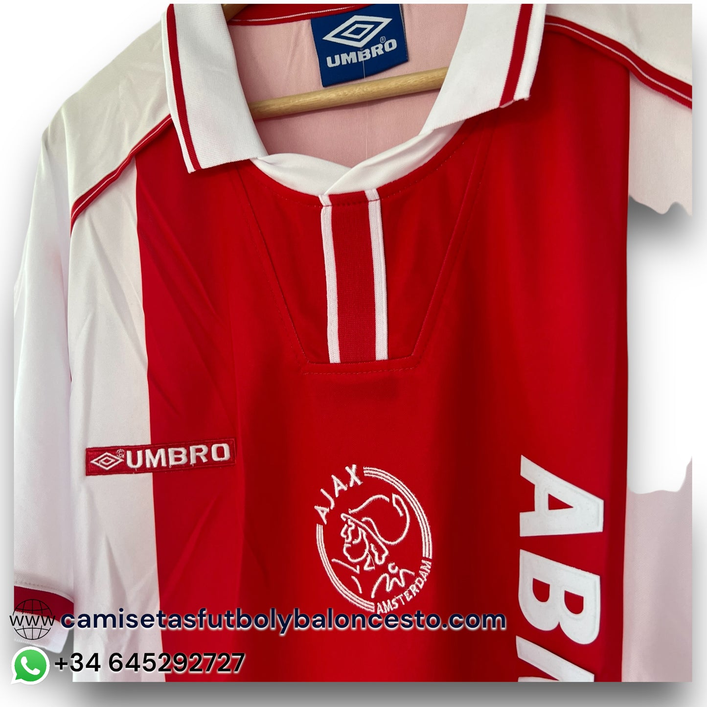 Camiseta Ajax 1997-1998 Local