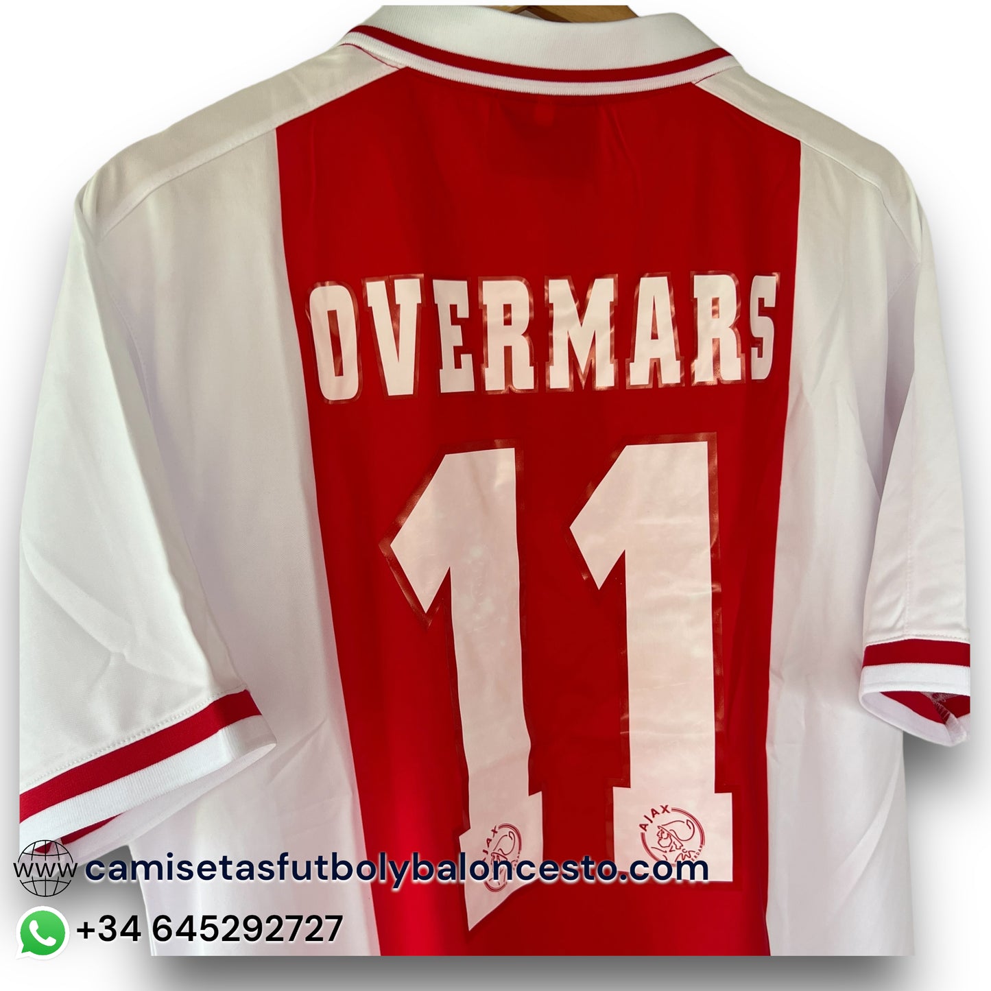 Camiseta Ajax 1997-1998 Local