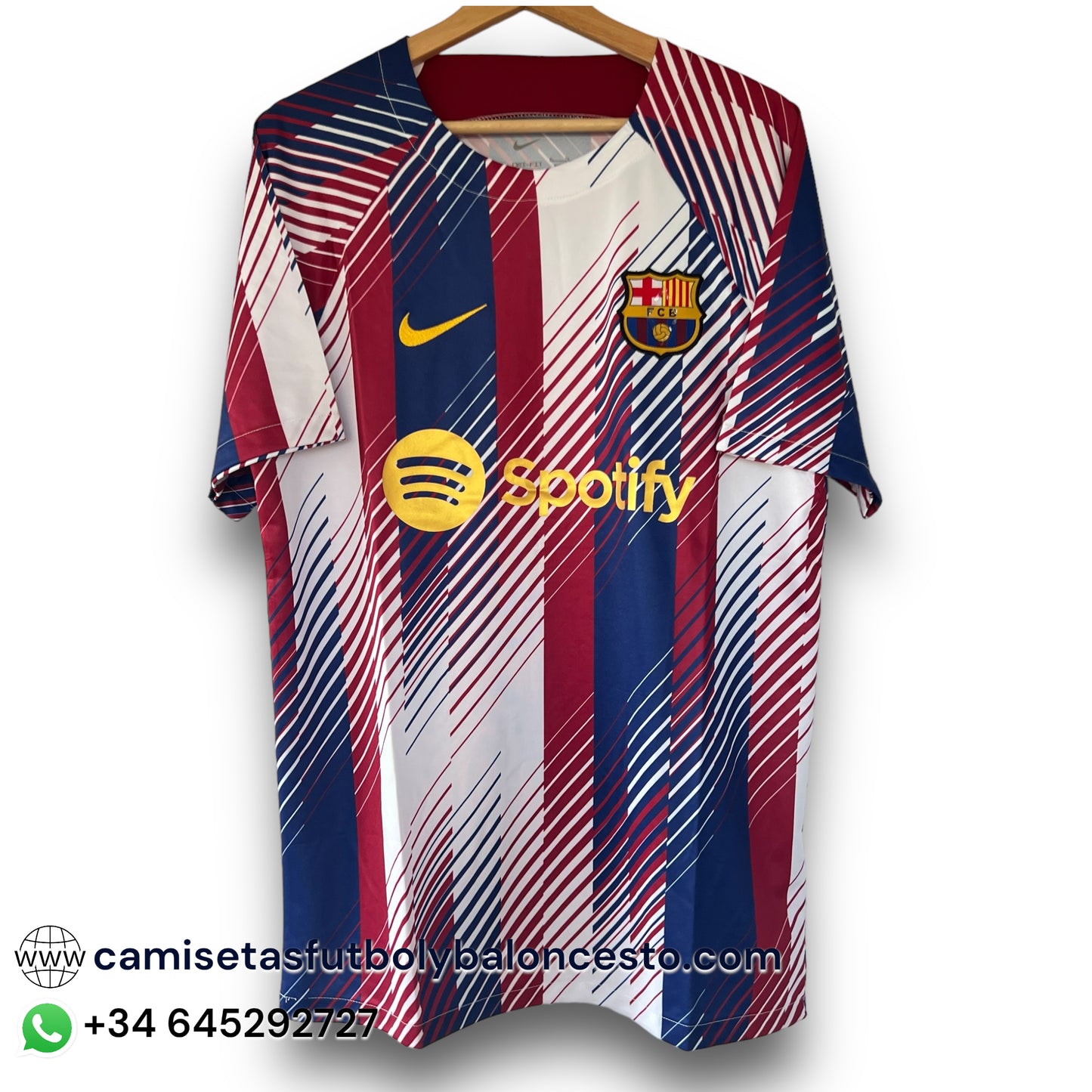 Camiseta Barcelona 2023-2024 Prepartido