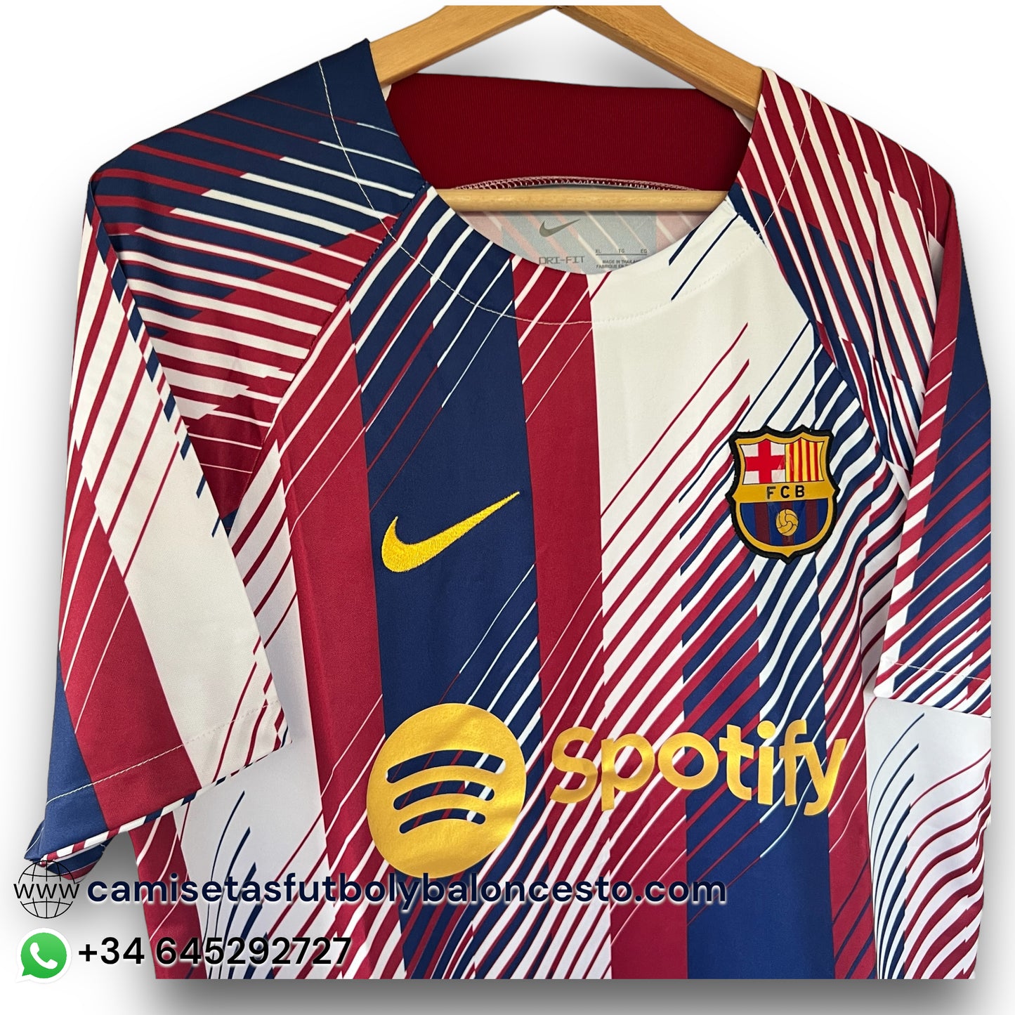 Camiseta Barcelona 2023-2024 Prepartido