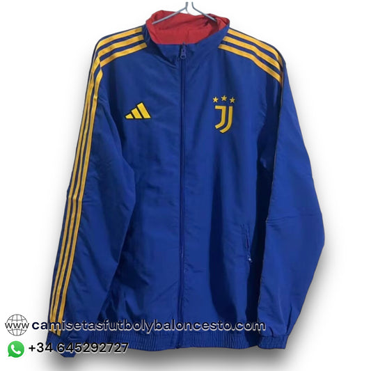 Chaqueta Reversible Juventus 2023-2024 Roja - Cortavientos