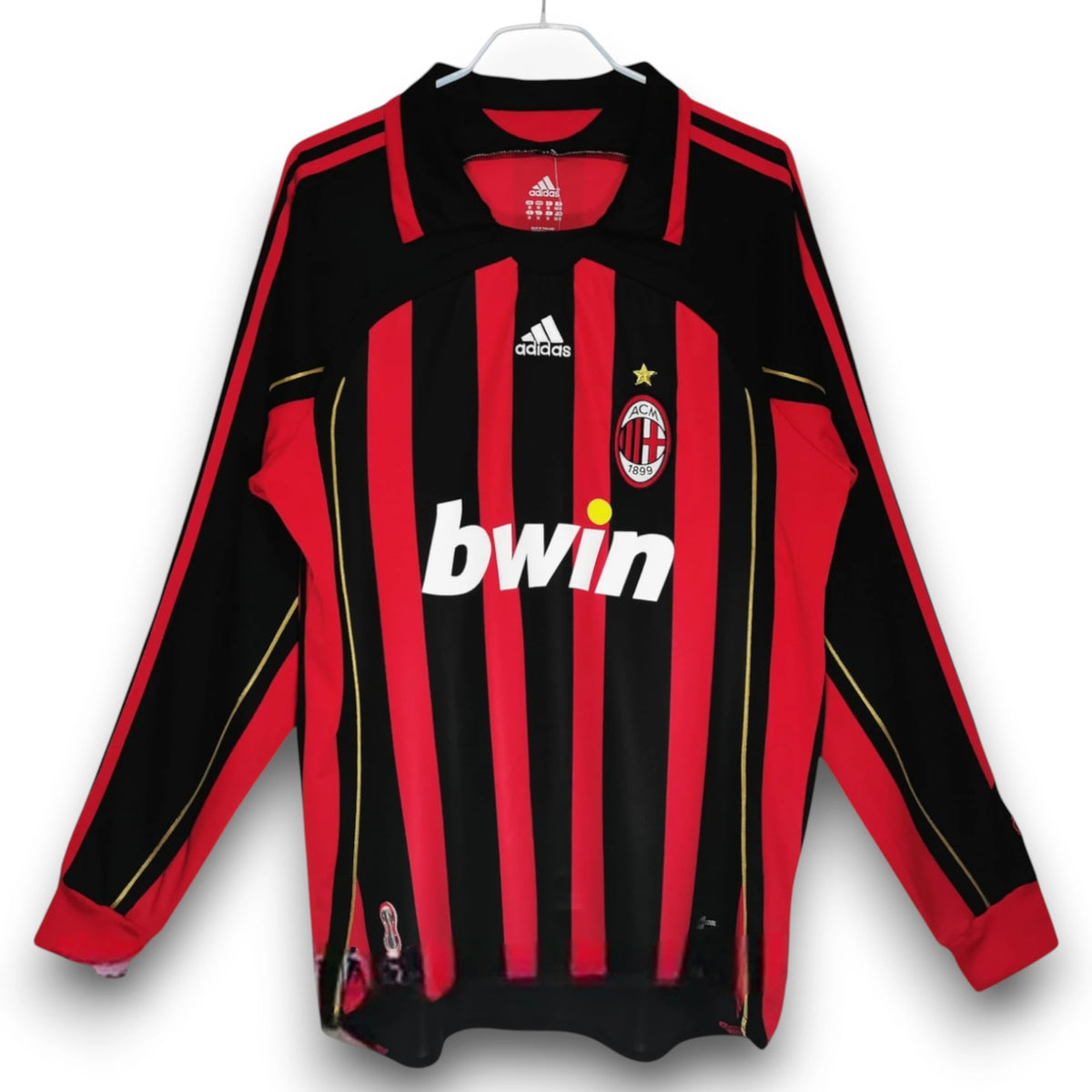 Camiseta AC Milan 2006-2007 Local Manga Larga
