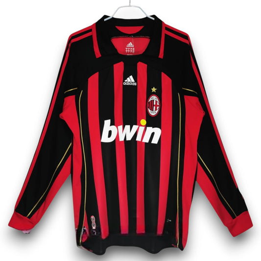 Camiseta AC Milan 2006-2007 Local Manga Larga