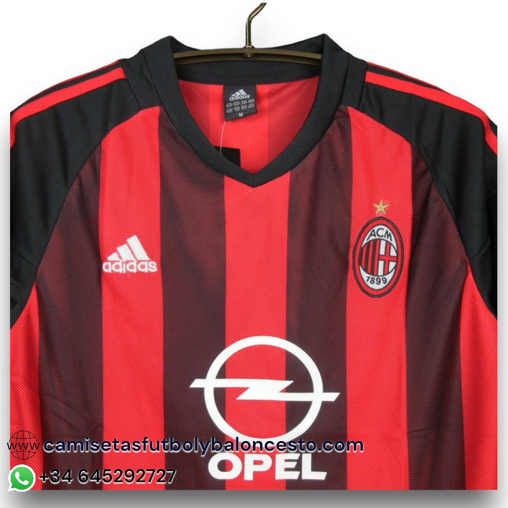 Camiseta AC Milan 2002-2003 Local