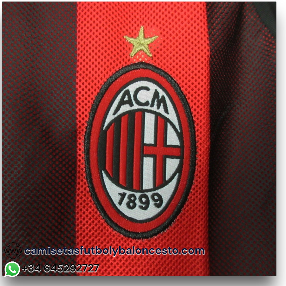 Camiseta AC Milan 2002-2003 Local