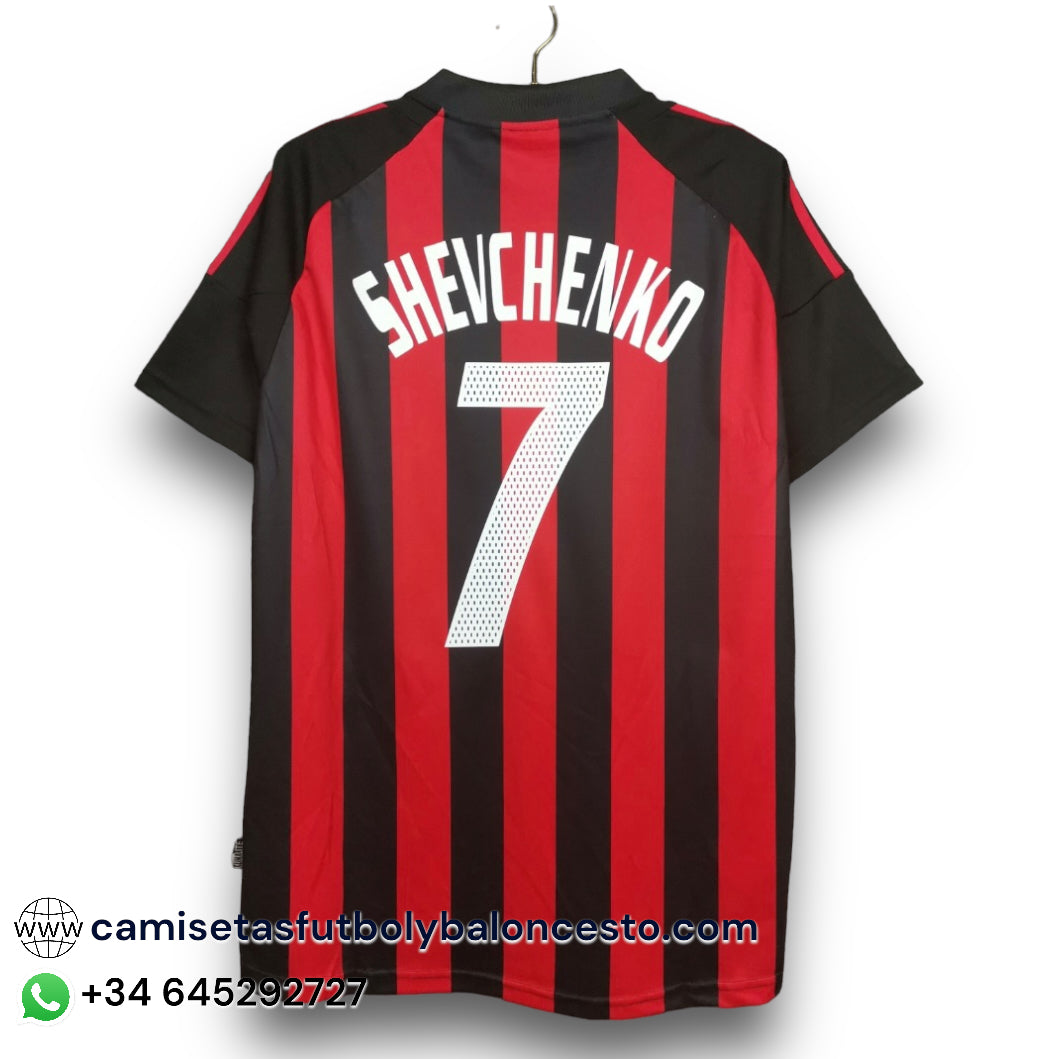 Camiseta AC Milan 2002-2003 Local