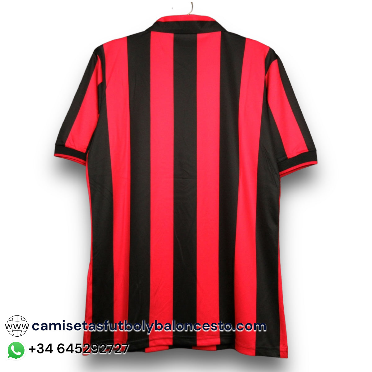 Camiseta AC Milan 1990-1991 Local