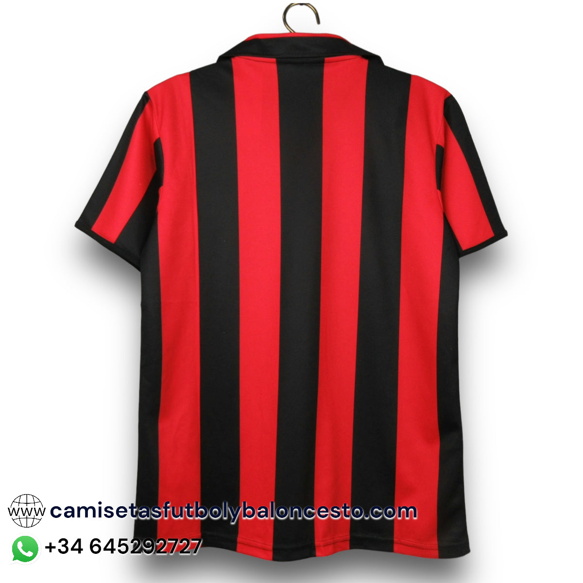 Camiseta AC Milan 1988-1989 Local