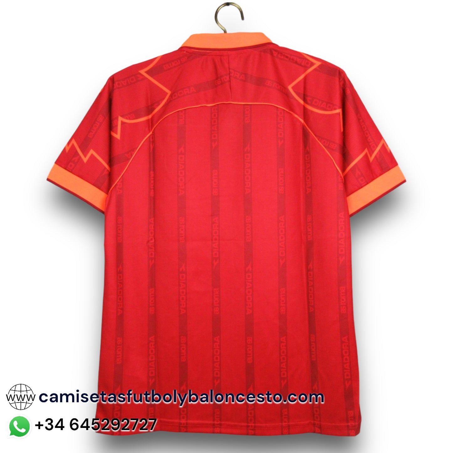 Camiseta AS Roma 1999-2000 Local