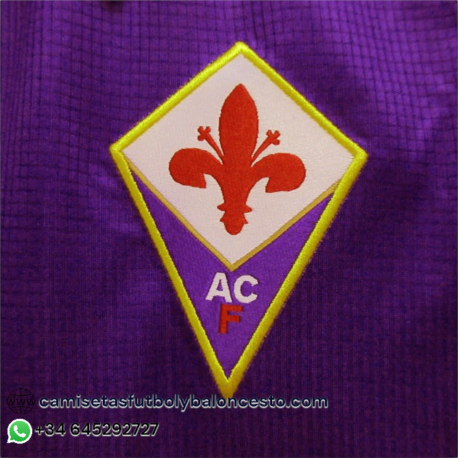 Camiseta AC Fiorentina 1998-1999 Local Manga Larga