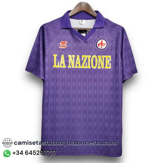 Camiseta AC Fiorentina 1989-1990 Local