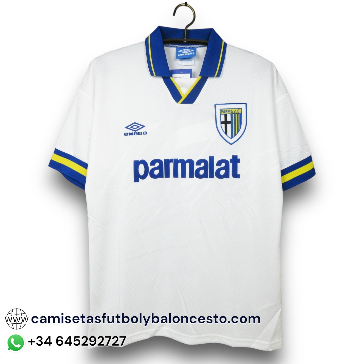 Camiseta Parma 1993-1995 Visitante