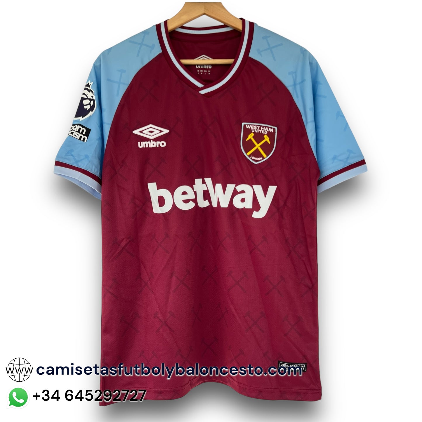 Camiseta West Ham 2021-2022 Local