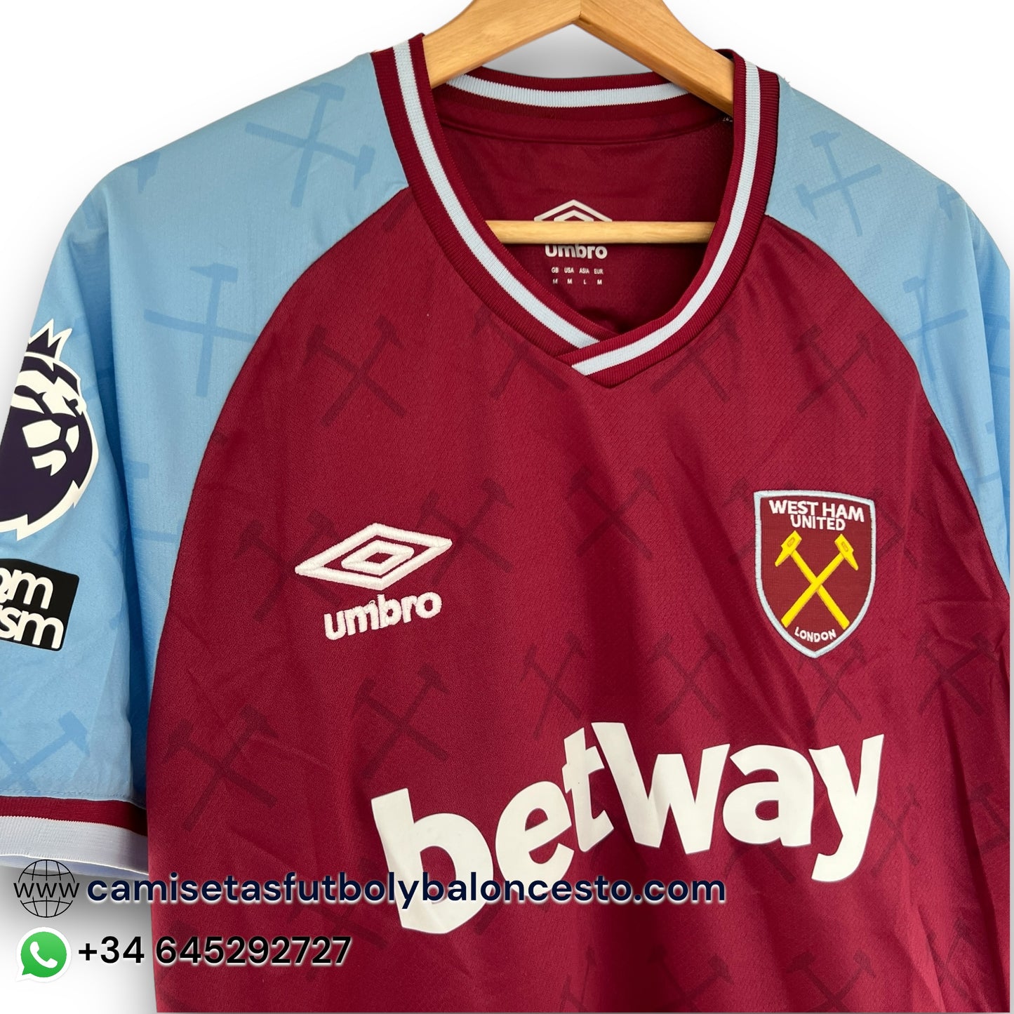 Camiseta West Ham 2021-2022 Local