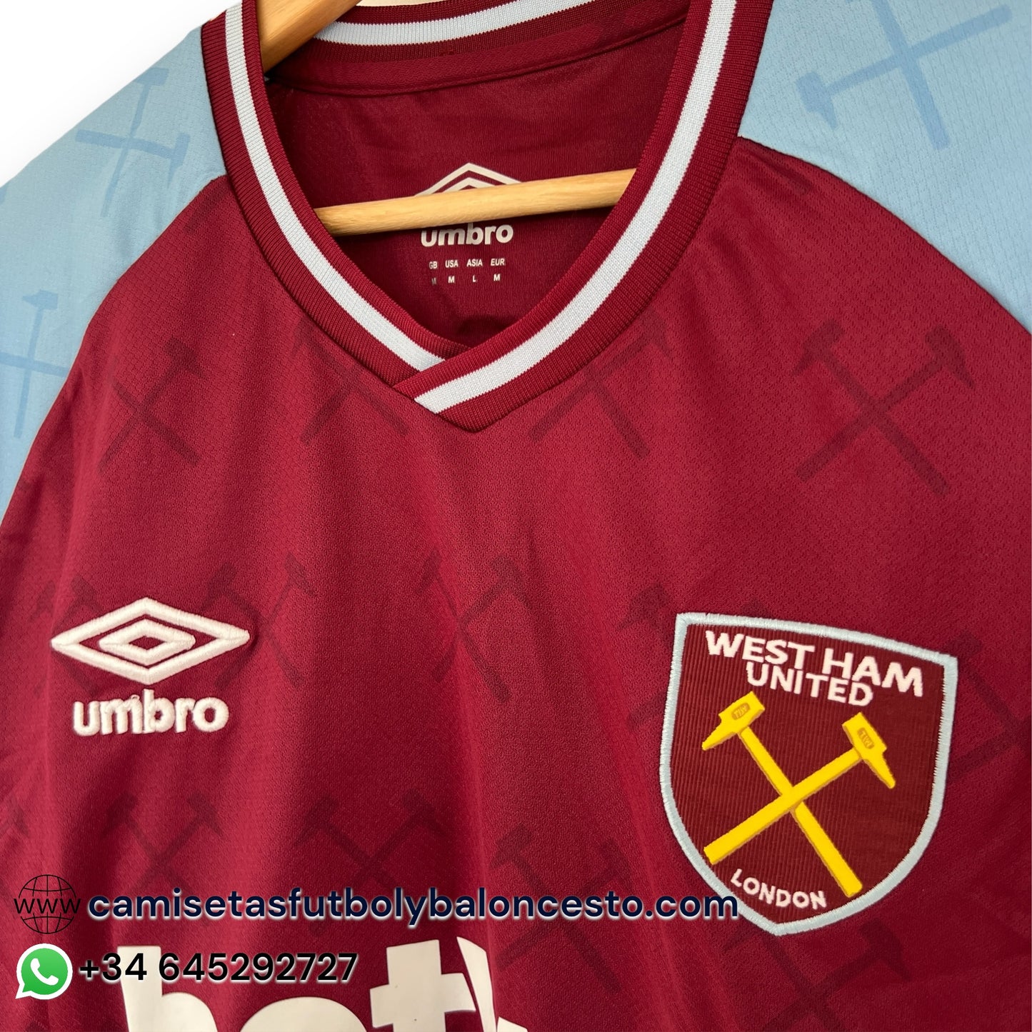 Camiseta West Ham 2021-2022 Local