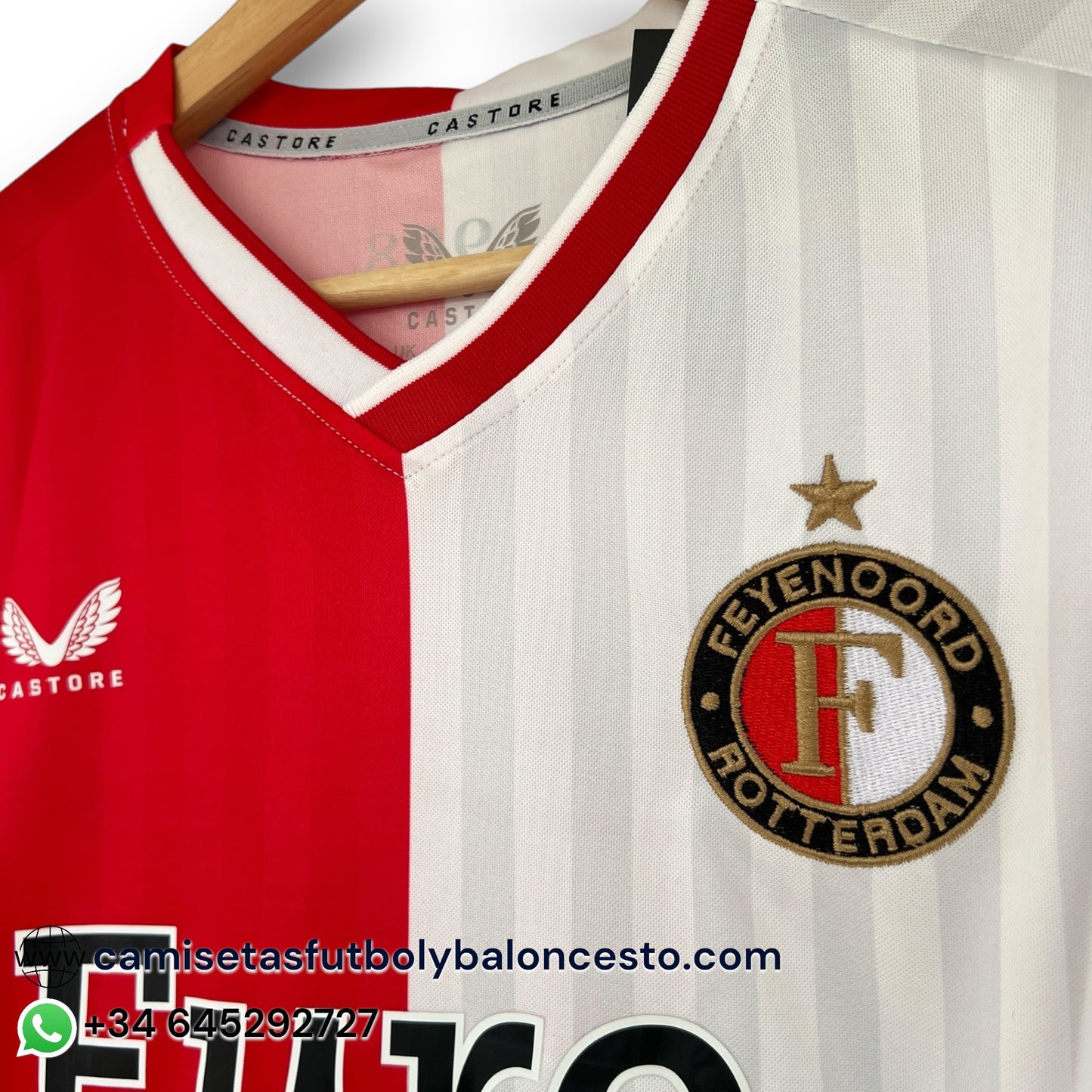 Camiseta Feyenoord 2023-2024 Local