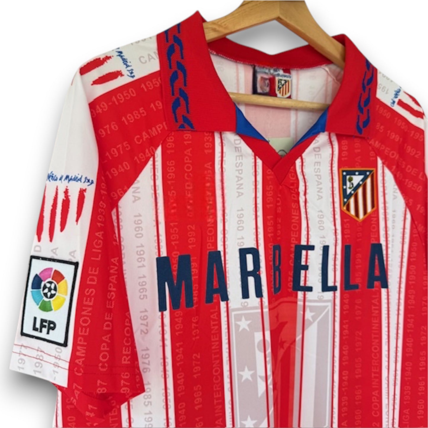 Camiseta Atletico de Madrid 1995-1996 Local