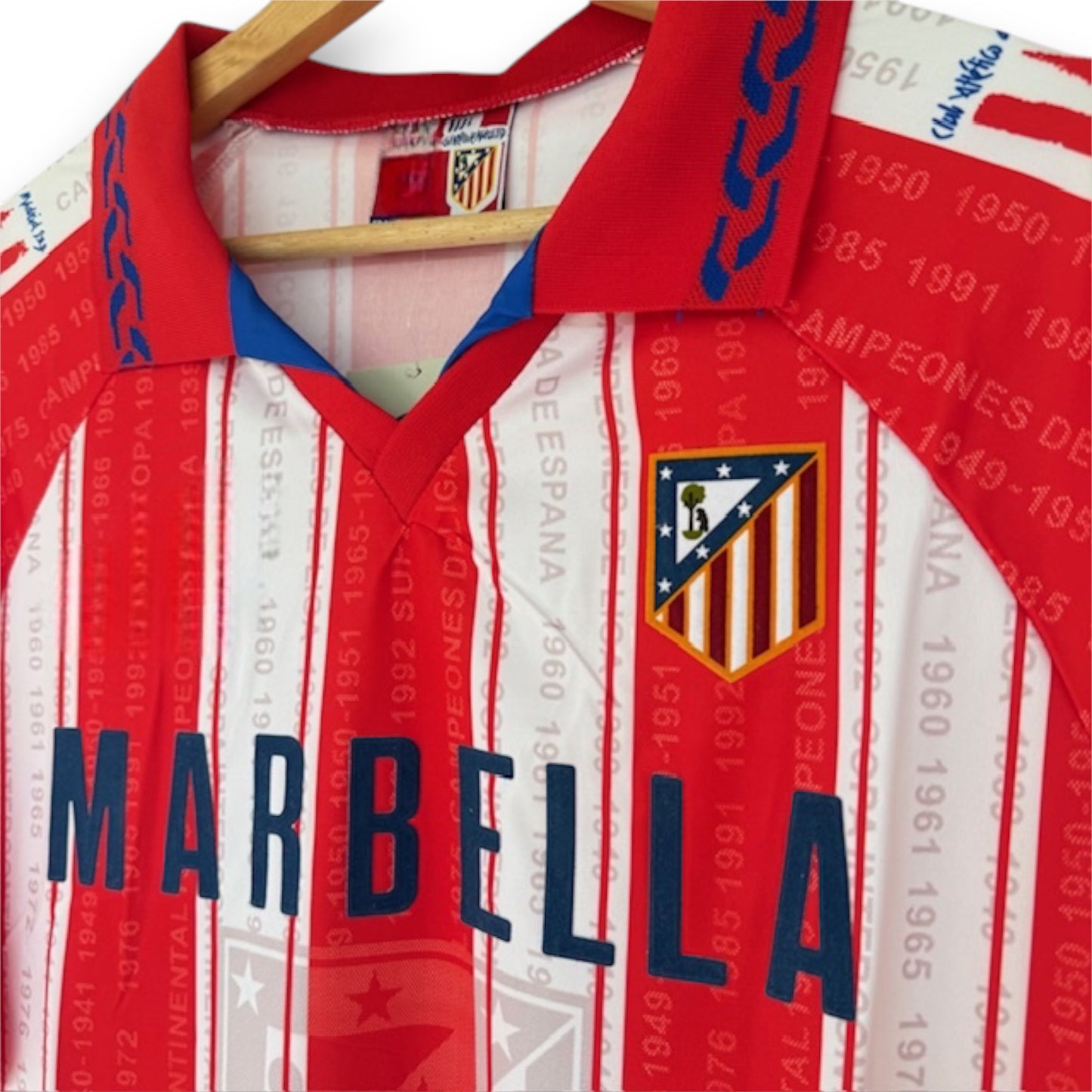 Camiseta Atletico de Madrid 1995-1996 Local