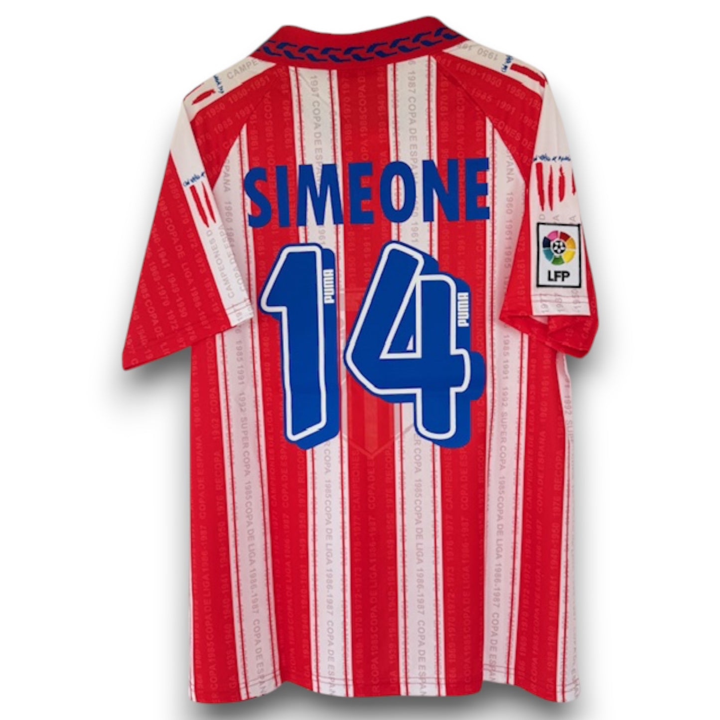 Camiseta Atletico de Madrid 1995-1996 Local